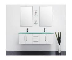 Mobile Bagno Sospeso 151 Cm White Ice Carnelli Bianco