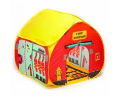 Tenda Casetta Per Bambini Autoaprente Fun 2 Give Caserma Dei Pompieri