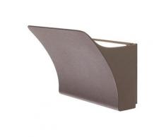 Applique Da Esterno A Led 12w Sovil Gaia Marrone