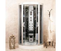 Box Doccia Idromassaggio 80x80 Cm Sauna Bagno Turco E Ozonoterapia Vorich Little Eden