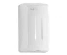 Asciugamani Elettrico Aria Calda Manuale In Abs Bianco Mediclinics Smartflow M04a