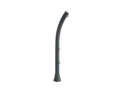 Doccia Solare Da Giardino 28l Miscelatore E Lavapiedi Arkema Happy Five Grigio Antracite