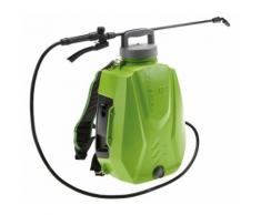 Pompa Irroratrice A Zaino A Batteria Da Giardino 12 Litri Rama Futura Verde