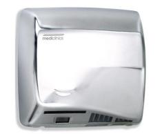 Asciugamani Elettrico Aria Calda Automatico In Acciaio Lucido Mediclinics Speedflow M06ac