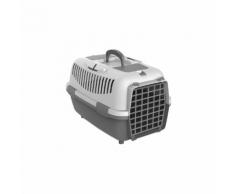 Trasportino Per Cani E Gatti 61x40x38 Cm Con Porta In Plastica Telli Travelmatic