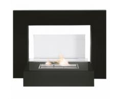 Camino A Bioetanolo Da Pavimento 60x80 Cm Karlsen Asiago Nero
