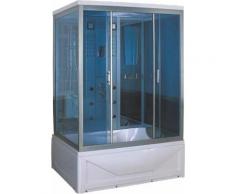 Box Doccia Idromassaggio 135x85 Cm Bagno Turco Rettangolare 6 Idrogetti Idroness Orchidea 07