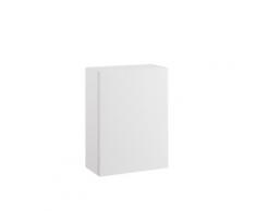 Pensile Da Bagno 1 Anta Push 35x18x47,5 Cm In Legno Tft Ibiza Bianco Opaco
