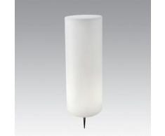 Lampada Punto Luce A Cilindro Colore Bianco Per Esterno Linea Lounge Livos