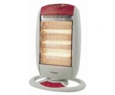 Stufa Alogena 1200w 3 Elementi Kooper India Rossa