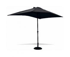 Ombrellone Da Giardino In Alluminio 3x2m Soriani Cuba Nero