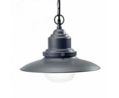 Lampada Sospesa Colore Grigio Per Esterno Linea Fisher Sovil