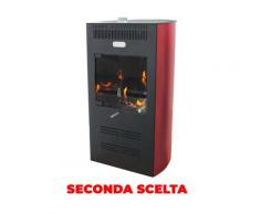 Stufa A Bioetanolo Da Interno 3kw Ventilata Karlsen Elegance Bordeaux Seconda Scelta