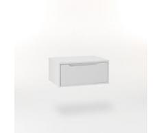 Mobile Bagno Sospeso 60 Cm In Legno Tft Belsk Bianco Opaco