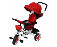 Passeggino Triciclo Con Sedile Girevole 360° Kidfun Tricygò Rosso