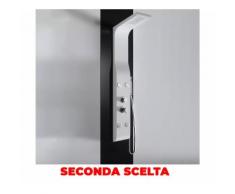Pannello Colonna Doccia Idromassaggio In Abs Ginelli Relax Bianco Opaco Seconda Scelta