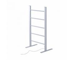 Scaldasalviette Stendino Elettrico In Lega Dalluminio 100w 58x39x105 Cm Benzoni