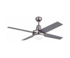 Ventilatore Da Soffitto 4 Pale E Lampada Ø122cm 3 Velocità Vannini Moderno