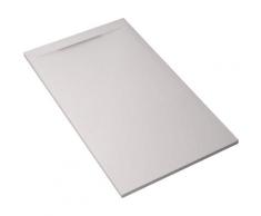 Piatto Doccia In Pietra 80x180 Cm Bonussi Ardesia Calcutta Bianco