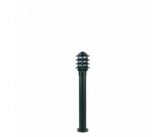 Lampada Palo Per Giardino Basso Con Frangiluce Colore Nero Per Esterno Linea Fiammifero Sovil