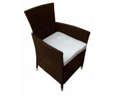 Poltrona Da Giardino In Polyrattan Bauer New Edera