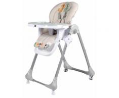 Seggiolone Per Bambini 7 Altezze Nunù Pappa E Gioco Beige
