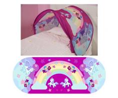 Tenda Gioco Per Letto Bambina Sleepfun Tent Sogni Di Fata Rosa