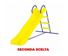 Scivolo Gioco Per Bambino Bimbo Casa Arredo Esterno Giardino 185x95x105 Cm Seconda Scelta