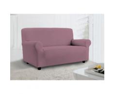Copridivano Elasticizzato 3 Posti In Cotone Fazzi Vanity Malva