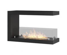 Camino A Bioetanolo Da Incasso 80x50 Cm Con Vetro Bifacciale Ruiz Inside U 800 Nero