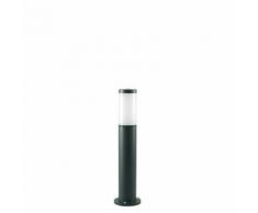 Lampada Palo Tondo Basso Per Giardino Colore Nero Per Esterno Linea Fiammifero Sovil