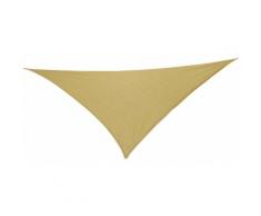 Tenda A Vela Ombreggiante Triangolare 500x500x500 Cm In Poliestere 160 Gr/mq Bauer Ecrù