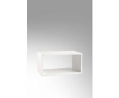 Mobile A Giorno Da Soggiorno 70x46,3x35 Cm In Legno Tft Ibiza Bianco
