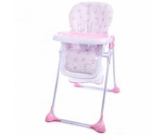 Seggiolone Per Bambini 6 Altezze Trupia Yayo Rosa