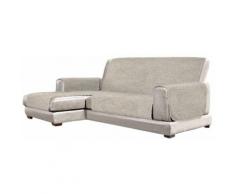 Copridivano In Poliestere Con Penisola Sinistra Seduta 290 Cm Fazzi Beige