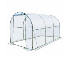 Serra Da Giardino Per Piante A Tunnel In Pvc 250x200x200 Cm Miozzi