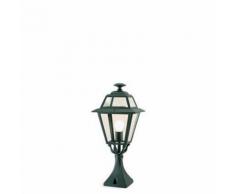 Lampada Palo Paletto Da Cancello Colore Grigio Per Esterno Linea Elegance Livos