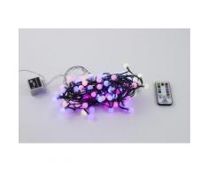 Mantello Luminoso Di Natale 108 Led 1,8m Multicolor Soriani Sfere