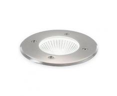 Faretto Segnapassi Calpestabile Da Esterno A Led 5w Ø12 Sovil Texas Acciaio