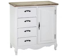 Mobile 1 Anta 4 Cassetti In Legno Adami Country