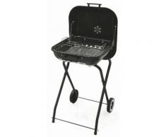 Barbecue A Carbone Carbonella Quadrato 46x46 Cm Soriani Nero