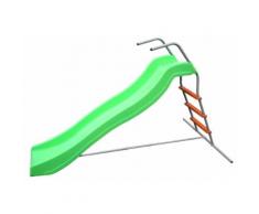 Scivolo Da Giardino 102x188x110cm In Acciaio Per Bambini Bauer