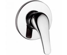 Rubinetto Miscelatore Monocomando Doccia Ad Incasso In Ottone Mariani Epic Cromato
