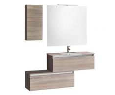 Mobile Da Bagno Sospeso Ibiza 16 Tabacco Chiaro Tft