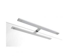 Lampada A Led Da Bagno 15w In Metallo 50x10x8cm Tft Pales L Cromata