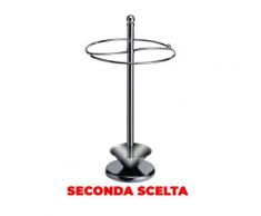 Portaombrelli In Acciaio Ø25,5x76 Cm Fadi Cromato Seconda Scelta