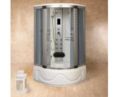 Box Doccia Idromassaggio Multifunzione 105x105 Cm Vasca Vorich Texas
