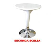 Tavolino Da Bar In Abs Bianco Con Alzata A Gas Tosini Hc 170w Seconda Scelta