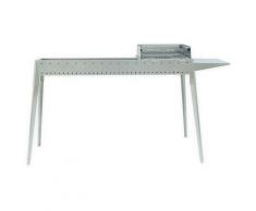 Cuoci Arrosticini Con Barbecue A Carbone 120 Cm Lisa Luxury Miami Grill 800+400