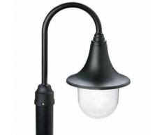 Lampada Testa Palo Lampara Colore Nero Per Esterno Linea Marine Sovil